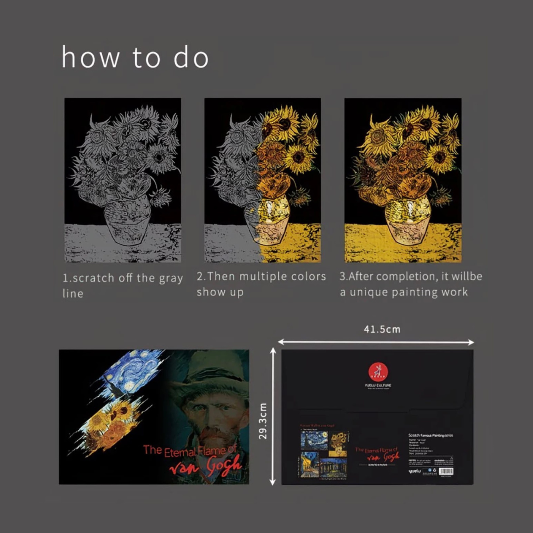 Van Gogh Masterpiece Collection (4-Pack)