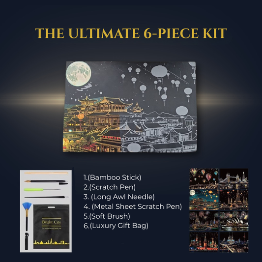 World Landmarks Deluxe Set (8-Pack)